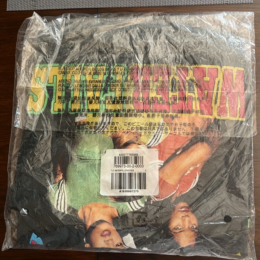 NEW! Black TLC “Don’t Go Chasing Waterfalls” T-Shirt by Old Navy Size Lg - Picture 4 of 8